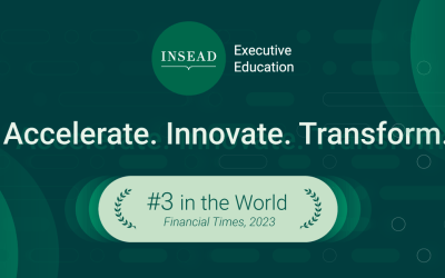 INSEAD Executive Education ranks #3 in the Financial Times 2023 rankings!