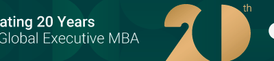 INSEAD GEMBA 20 Years