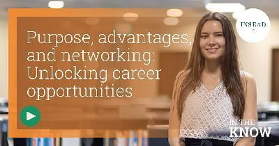 Purpose, advantages, and networking: unlocking career opportunities