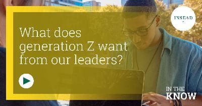 What does generation Z want from our leaders?