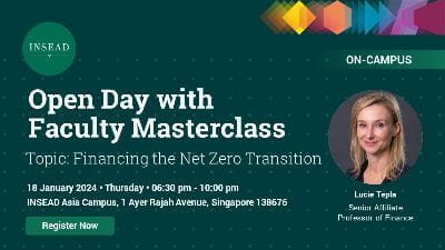 INSEAD Open Day with Faculty Masterclass