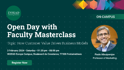 Masterclass: How Customer Value Drives Business Models (By Paulo Albuquerque | Professor of Marketing)