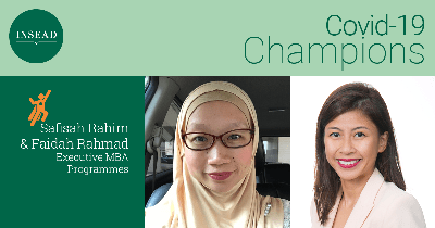 Covid-19 Champions: Safisah Rahim & Faidah Rahmad, Executive MBA Programmes