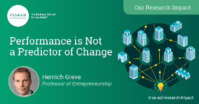 Performance is Not a Predictor of Change