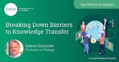 Breaking Down Barriers to Knowledge Transfer