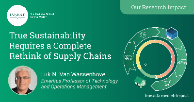 True Sustainability Requires a Complete Rethink of Supply Chains